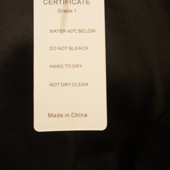 REDUCED! NWT-Women's Black Faux Leather Slacks w 3-Botton zip clos. Apperloth-A - Picture 6 of 6